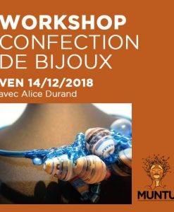 2018/12/14 - Workshop Confection de bijoux - 14h