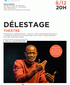 2018/12/08 - Prévente Place Pièce de théatre Délestage - 20h