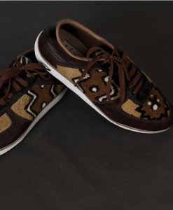 Basket Bogolan brune