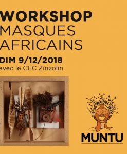 2018/12/09 - Workshop Masques Africains - 15h